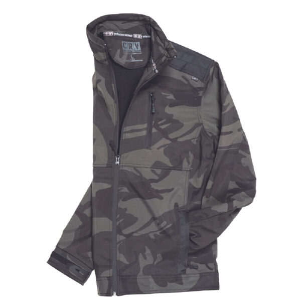 ΜΠΟΥΦΑΝ SOFTSHELL ΕΡΓΑΣΙΑΣ ΑΔΙΑΒΡΟΧΟ CRAMBE ΚΑΜΟΥΦΛΑΖ/ΠΑΡΑΛΛΑΓΗΣ - Image 3