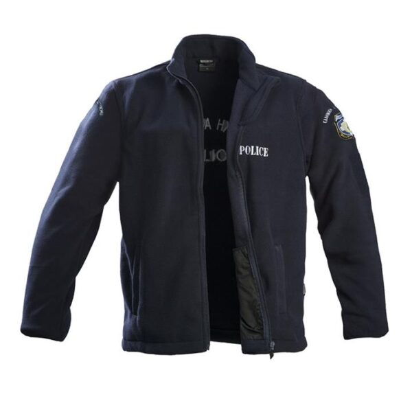 Ζακετα fleece Survivors με κέντημα Αστυνομίας